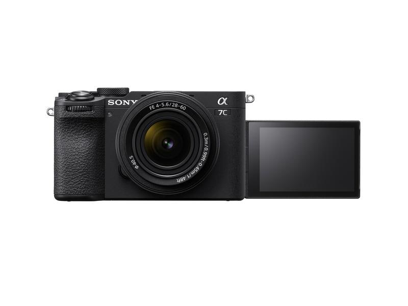 Sony Fotokamera Alpha 7CII Kit 28-60mm Schwarz Spiegellose Vollformatkamera (Schwarz)   Sony SEL2860 Kompaktes Standard-Zoomobjektiv
