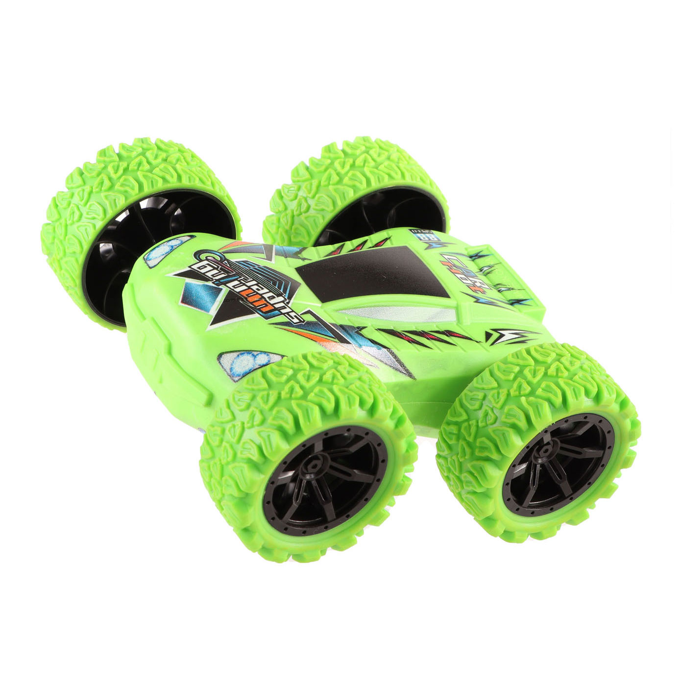 Omkeerbare Stuntauto met Frictie, 12cm
