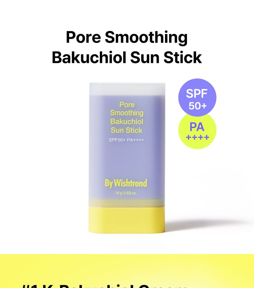 Door Wishtrend - Pore Smoothing Bakuchiol Sun Stick