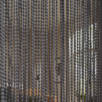 Livn deurgordijn Bolt antraciet 100x230 cm