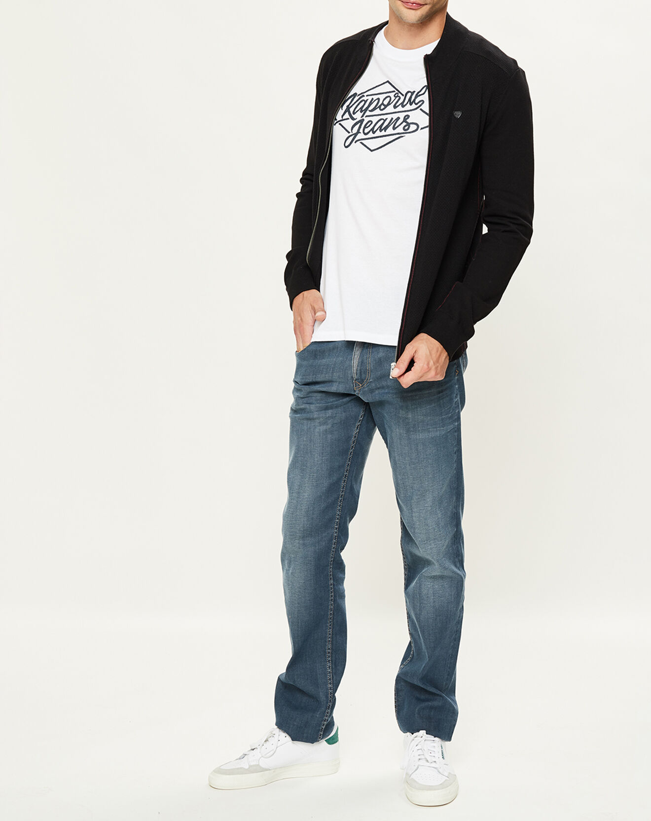 Kaporal 5 Gilet zippé Dinar noir