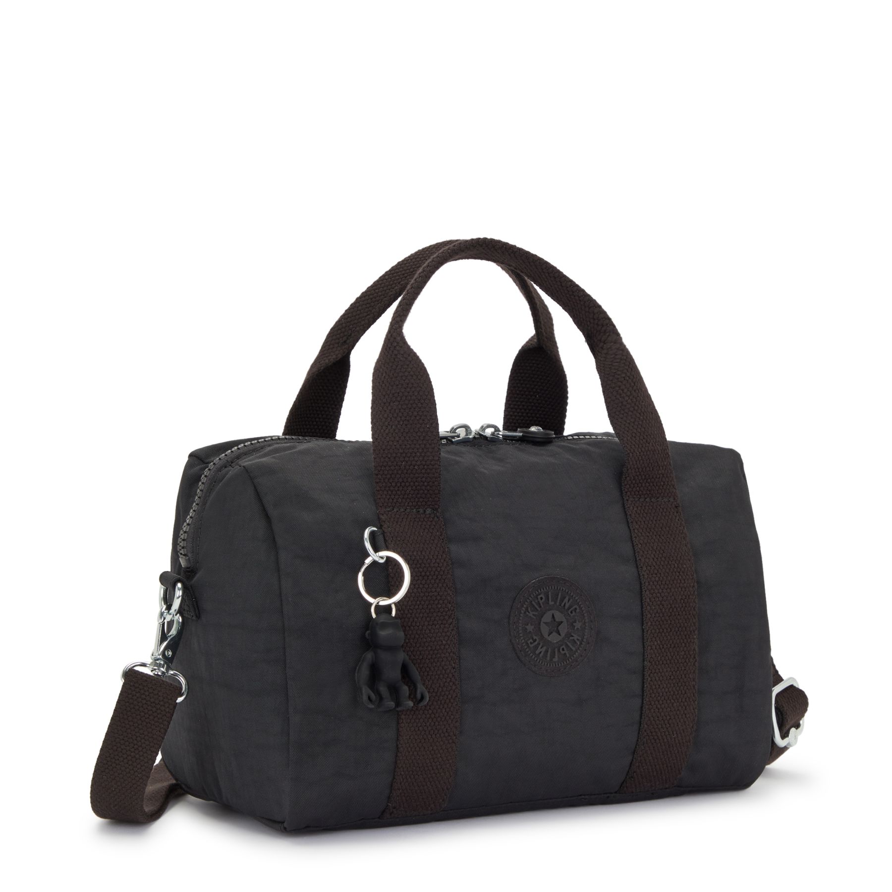 BINA M Medium handbag (with detachable shoulderstrap) - Black Noir