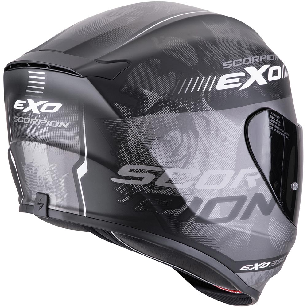 Scorpion - Casque Exo-391 Ava Noir Mat / Argent