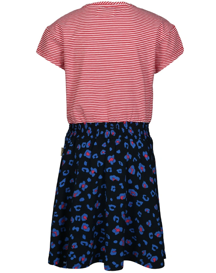 Kleid PENDIA in rot/dunkelblau