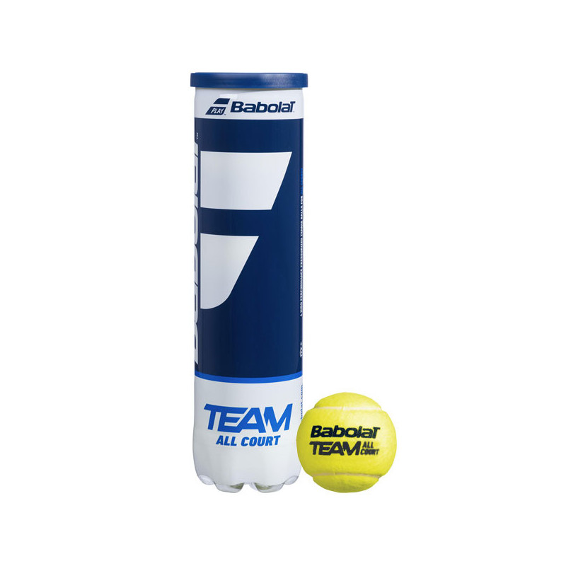 Tube 4 balles Babolat Team All Court