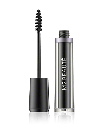 M2 Beauté Black Nano Mascara Nutrition & Natural Growth Haarwachstum fördernde Mascara 6ml