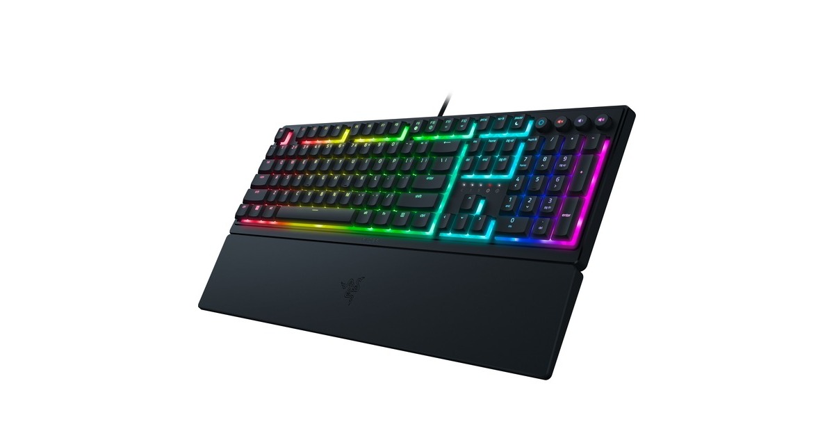 RazerOrnata V3 Low Profile, gaming toetsenbord  (Zwart, US lay-out, Razer Hybrid-Mecha-Membrane, RGB leds, ABS)