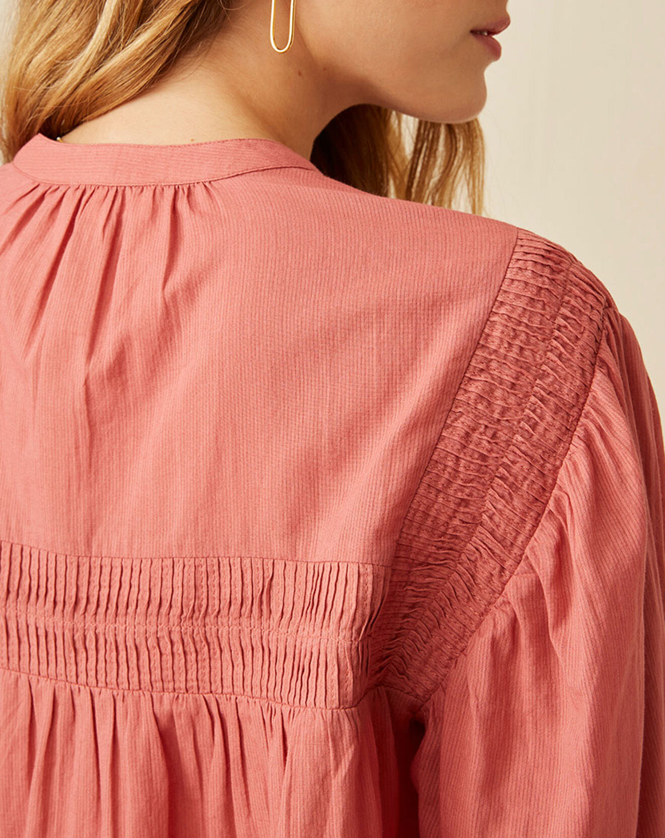 Harris Wilson Blouse Elais brique