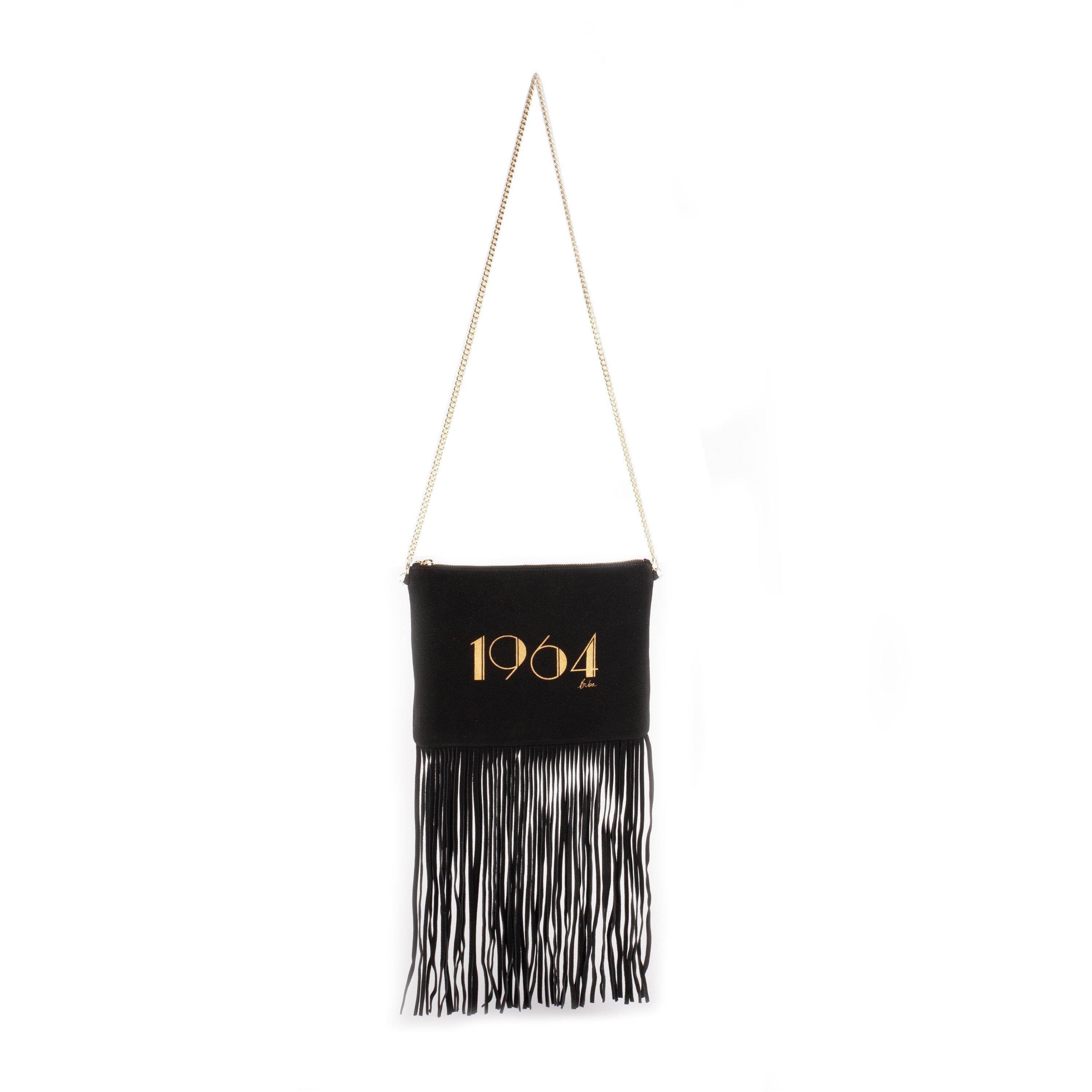 Biba Suede 1964 Fringe Pouch