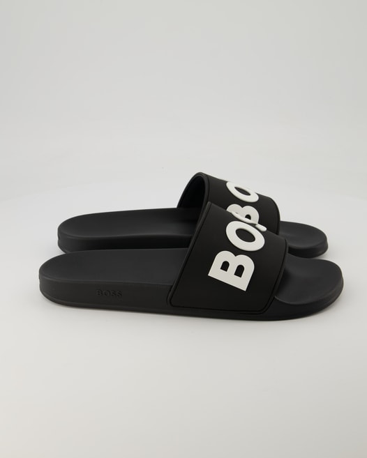 Boss Kirk_Slid Pantoletten in Schwarz