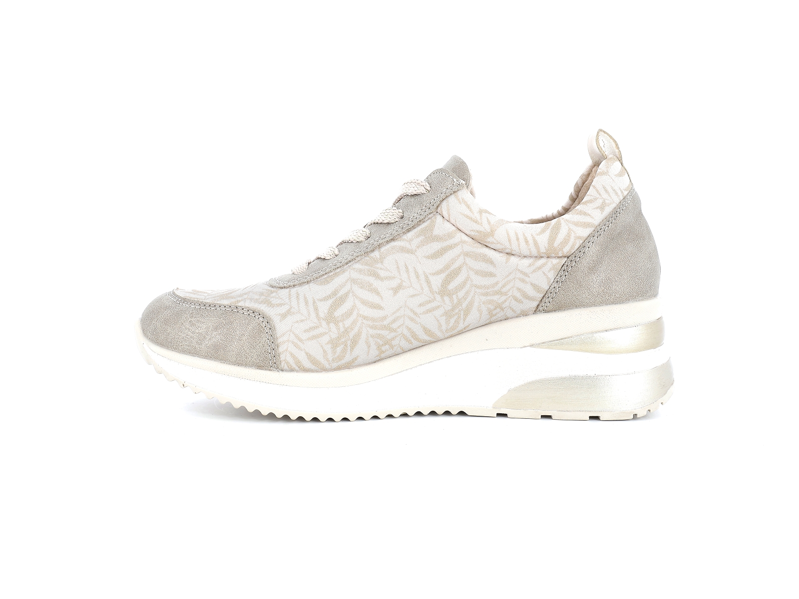 Remonte-D2401 Matières combinées Beige Or