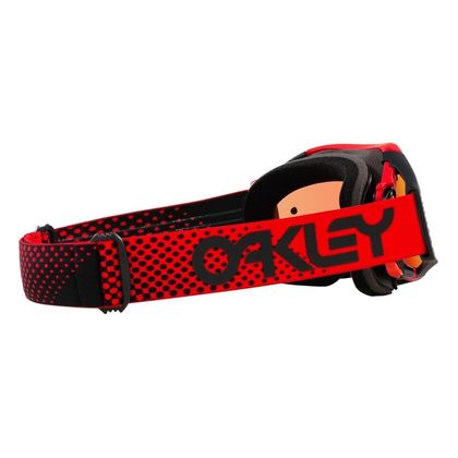 Masque cross Oakley AIRBRAKE MX MOTO RED ECRAN IRIDIUM 2024 - Rouge / Orange