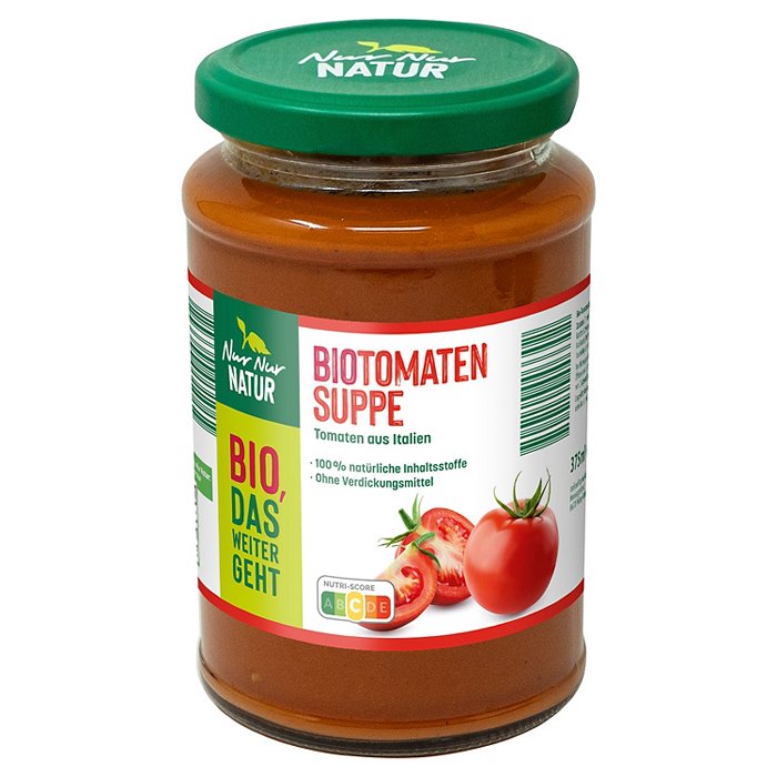 NUR NUR NATUR Bio-Suppe 375 ml, Tomatensuppe