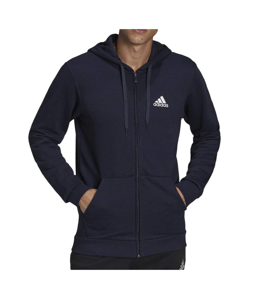 Sweat Zippé Homme Adidas M Bl