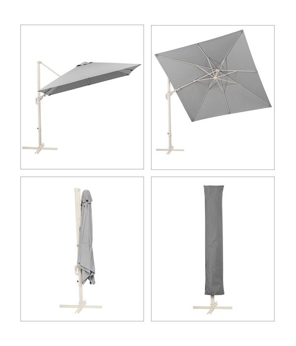 Schneider Ampelschirm Rhodos Twist Comfy,