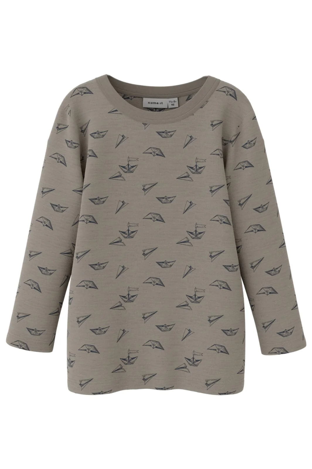 Name It Nmmwang Wool Rib Ls Top