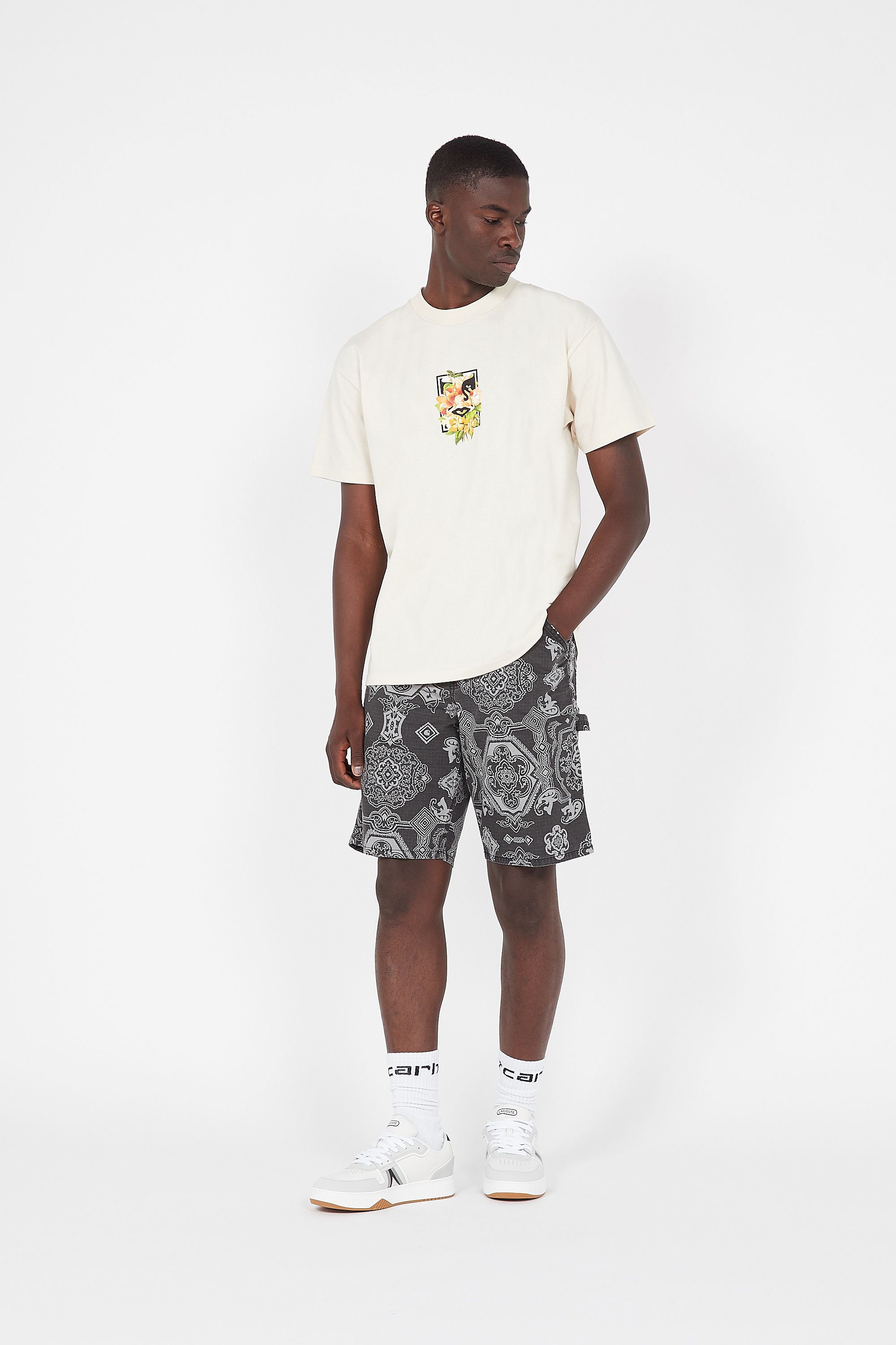 CARHARTT WIP Short Single Knee Noir