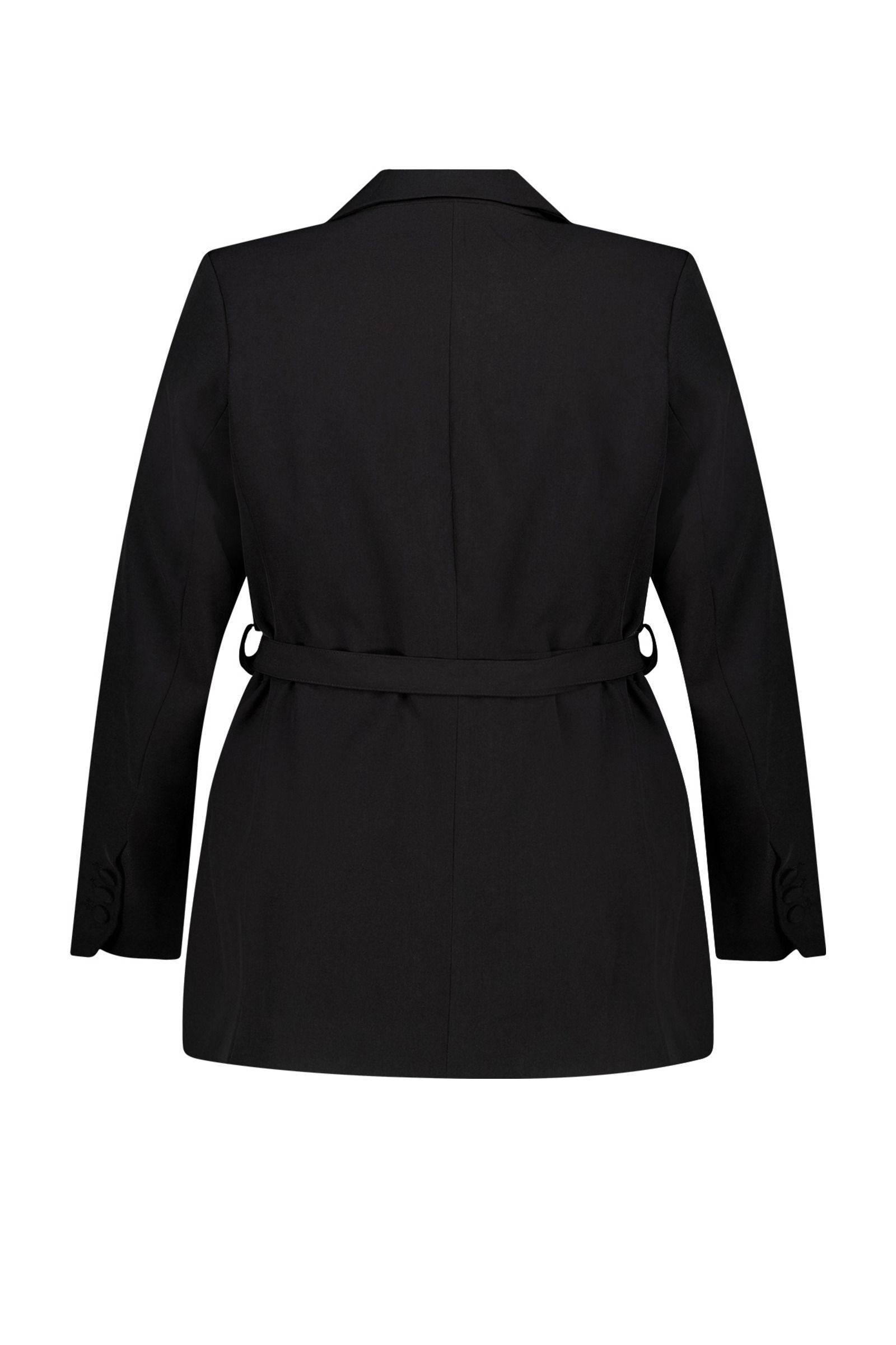 MS Mode regular blazer blazer zwart