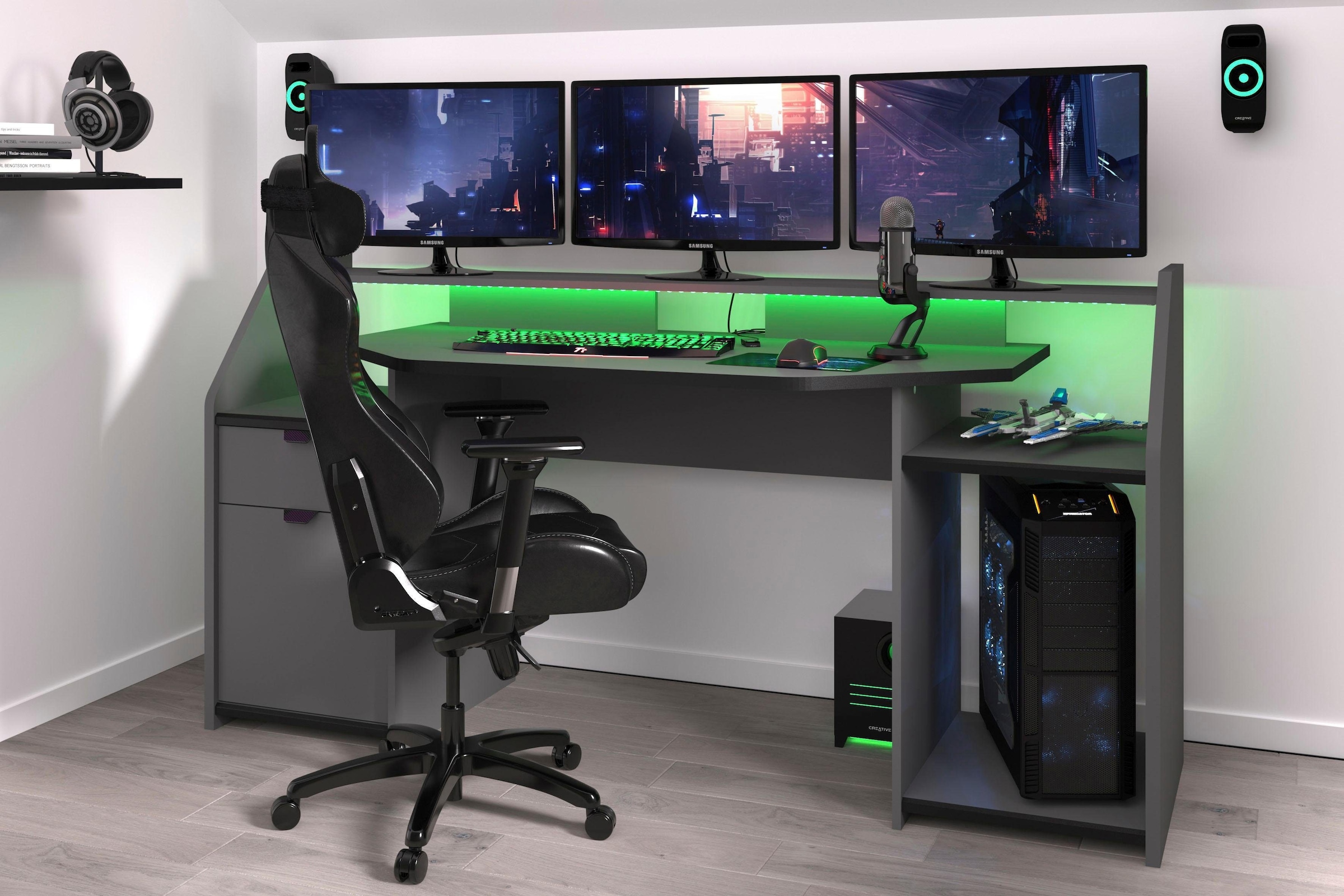 Parisot Kinderschreibtisch »Set-Up« Gamingtisch, Jugendschreibtisch, Schreibtisch