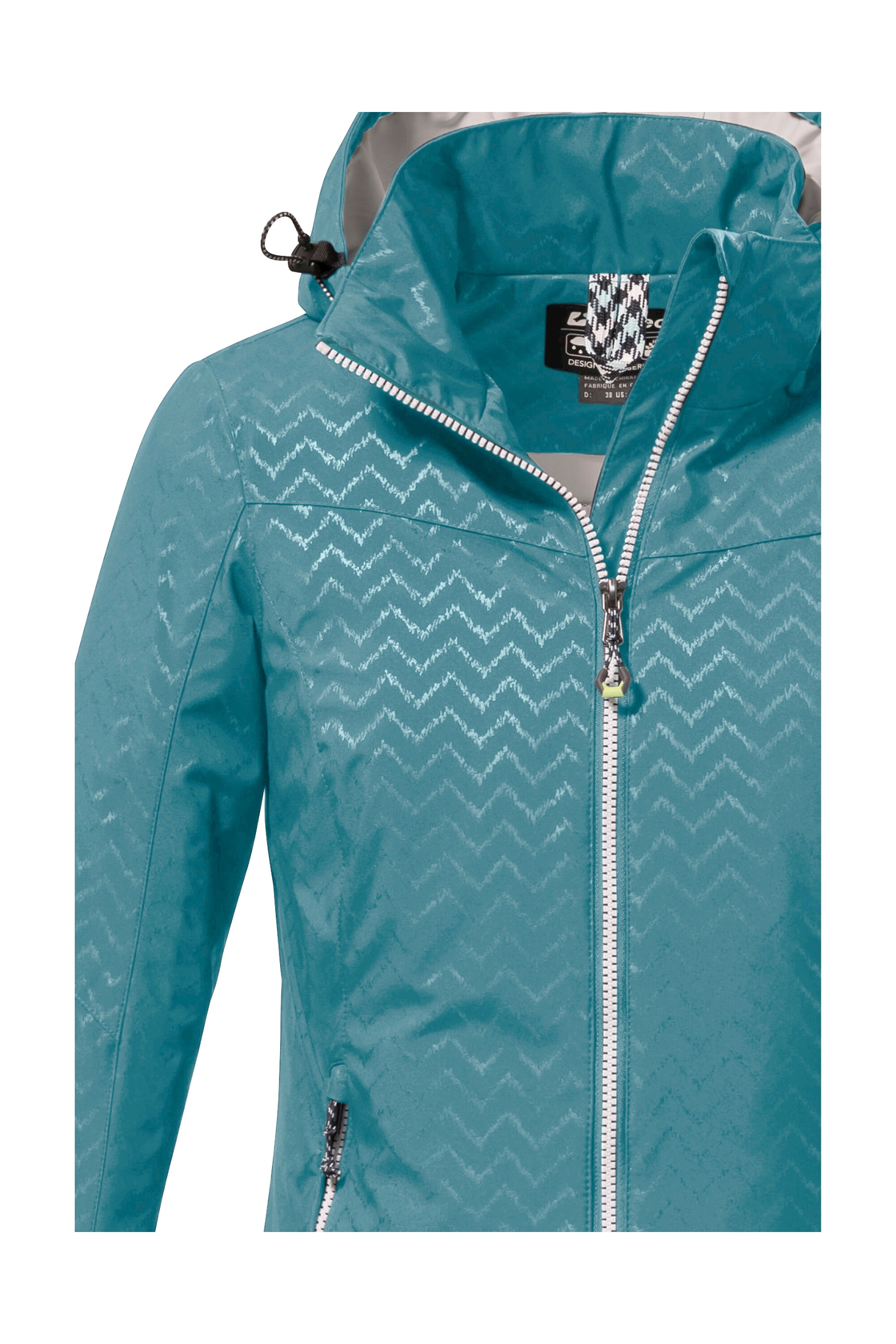 Killtec Softshelljacke »KOS 176 WMN SFTSHLL JCKT« Wasserabweisende, atmungsaktive Softshelljacke mit All Over-Print