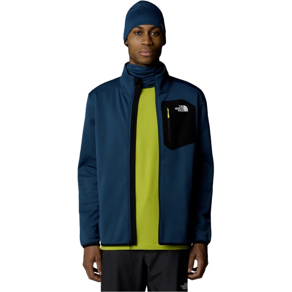 Veste polaire randonnée THE NORTH FACE CREST FZ MIDNIGHT PETROL/TNF BLACK