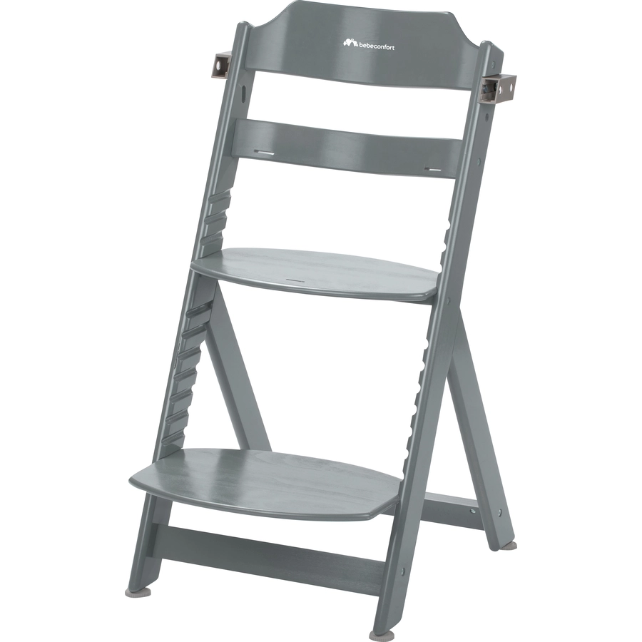 Bebeconfort Hochstuhl Timba mit Kissen Warm Grey