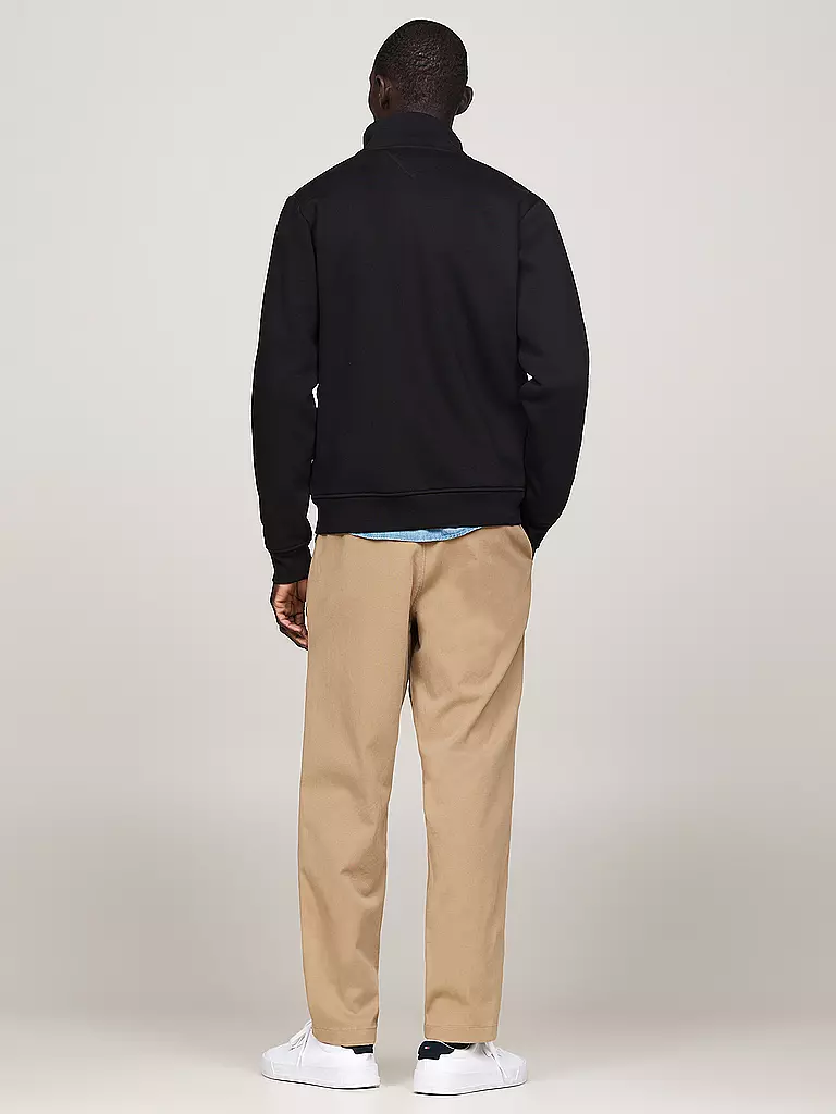 TOMMY HILFIGER Sweatjacke schwarz