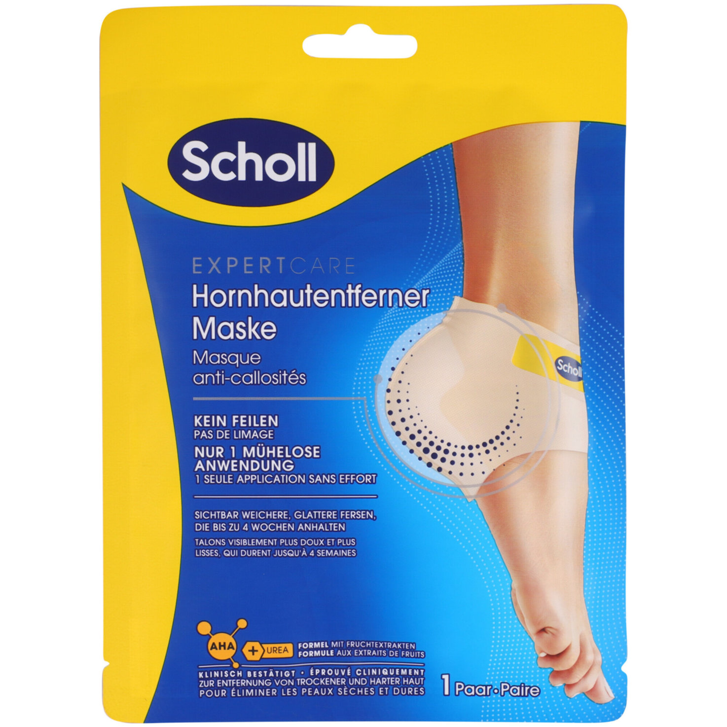 Scholl Hornhautentferner Maske