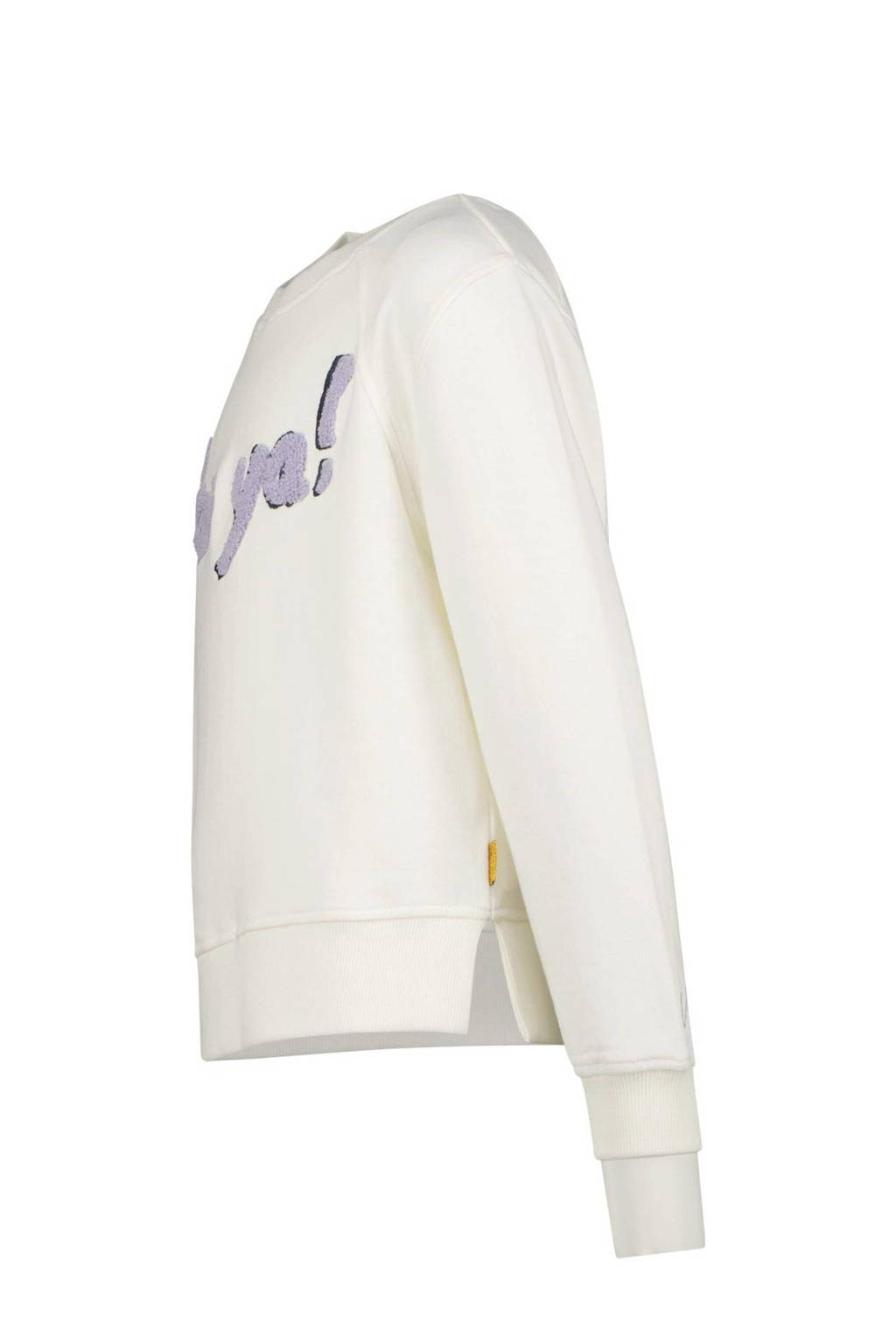 Vingino sweater NIANNE met tekst wit