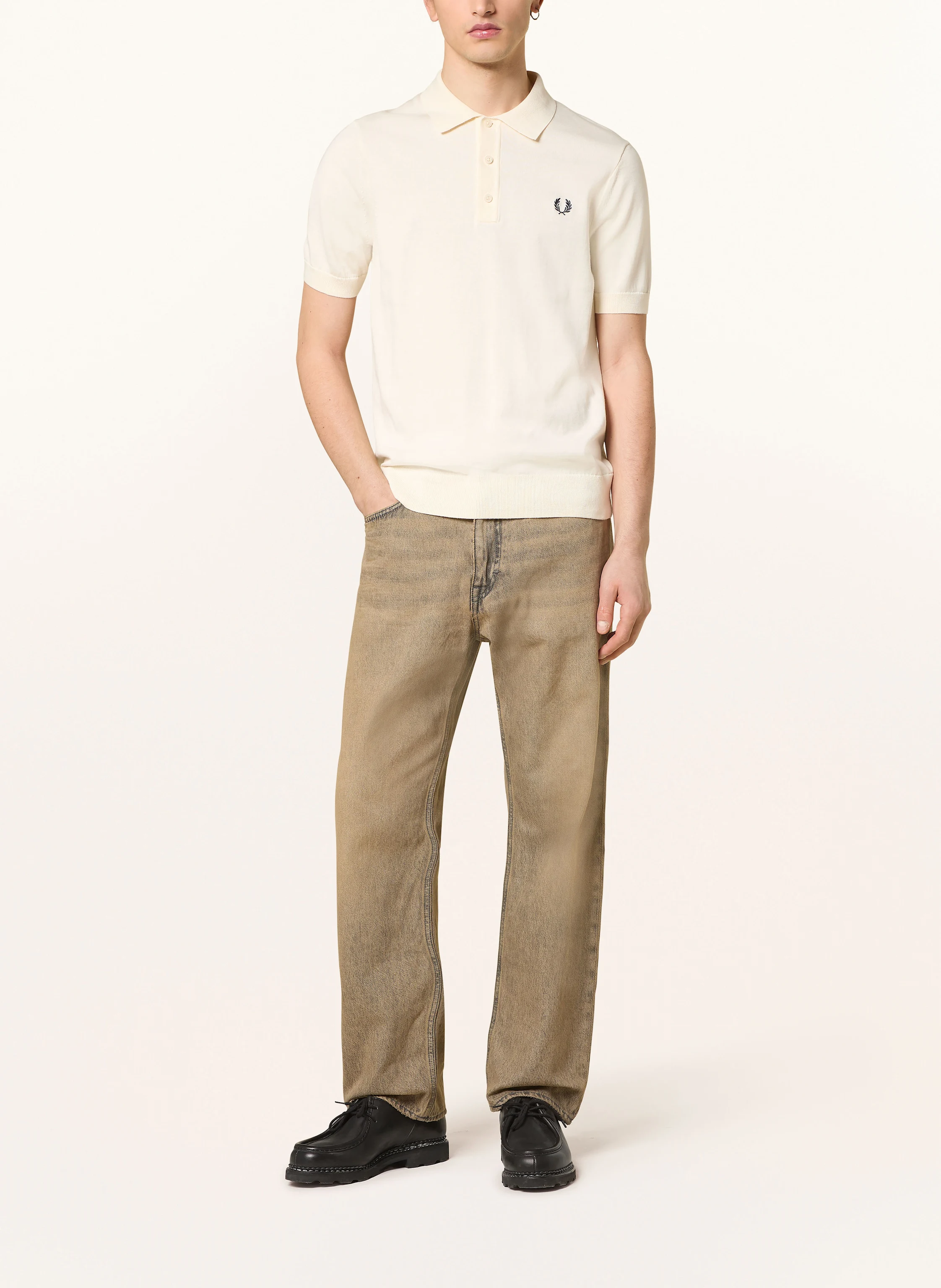 FRED PERRY Strick-Poloshirt