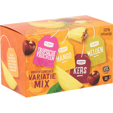 Jumbo Vruchtenthee Variatie Mix 20 Stuks