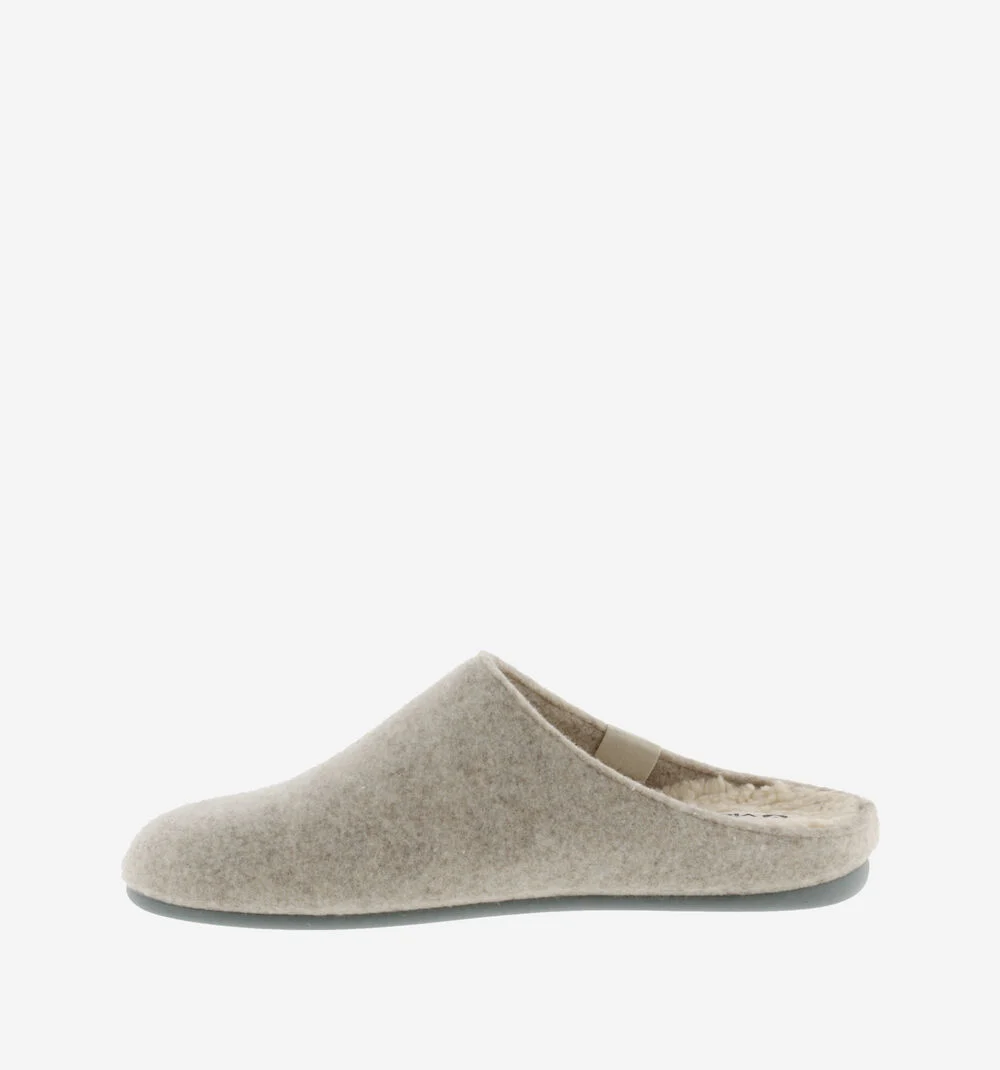 NORTE FELT SLIPPERSBEIGE