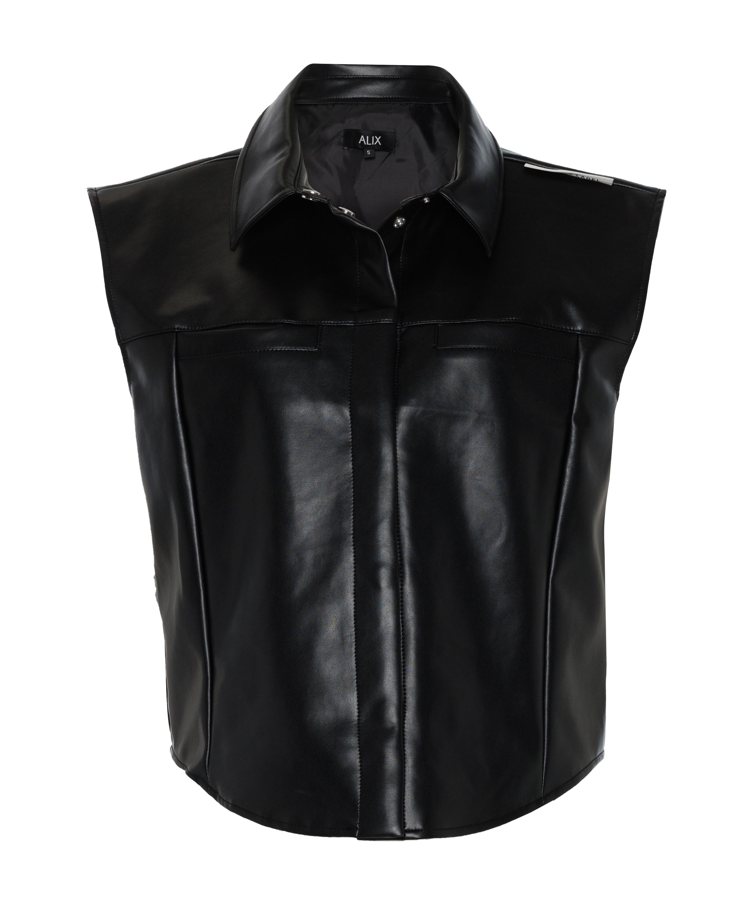 Alix The Label Dames gilet zwart