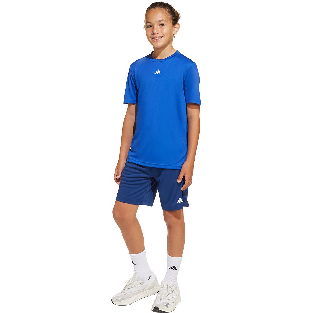 adidas Train Essentials Logo Regular Fit Shorts Kinder dark blue