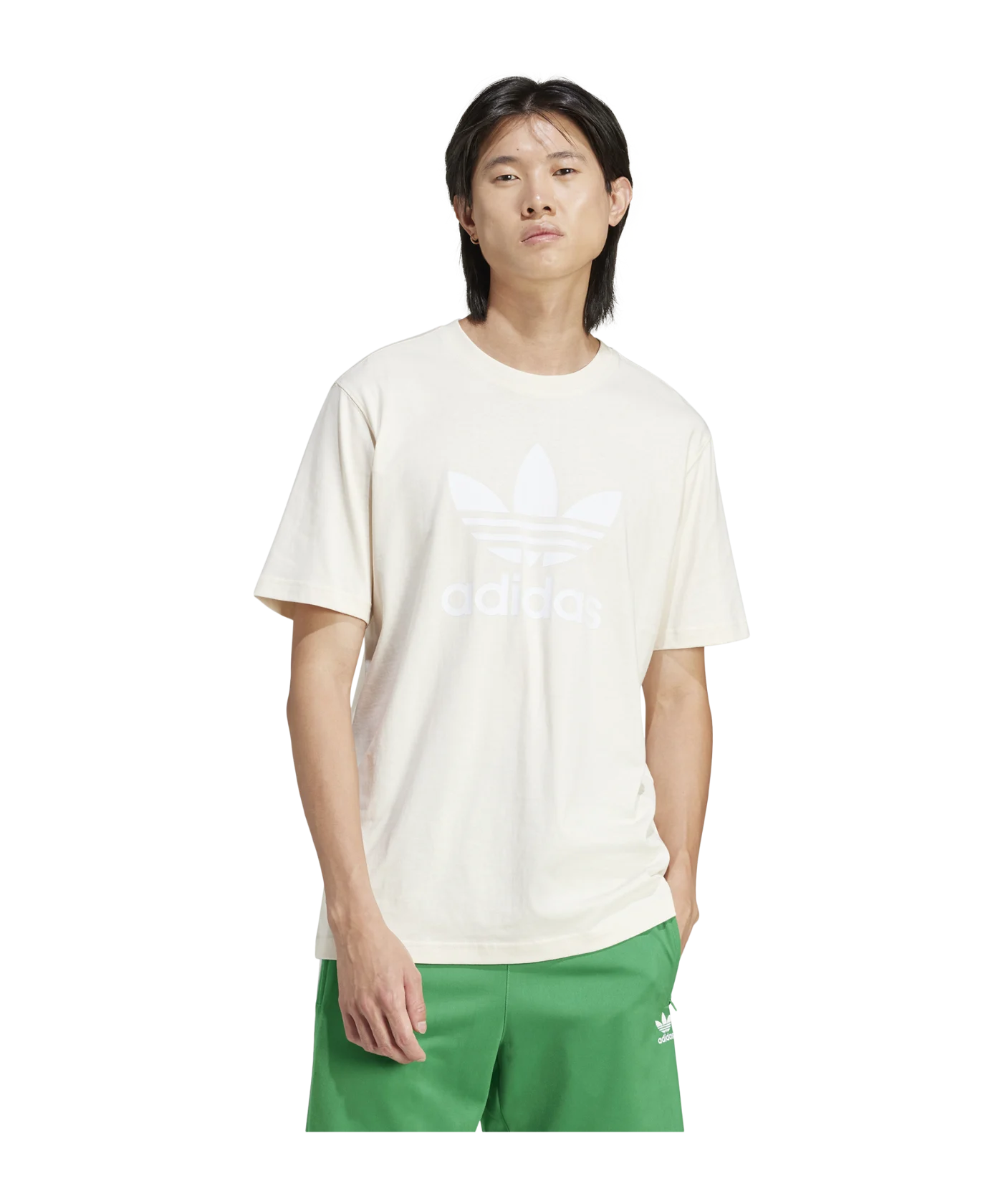 adidas Originals Adicolor Trefoil T-Shirt Beige