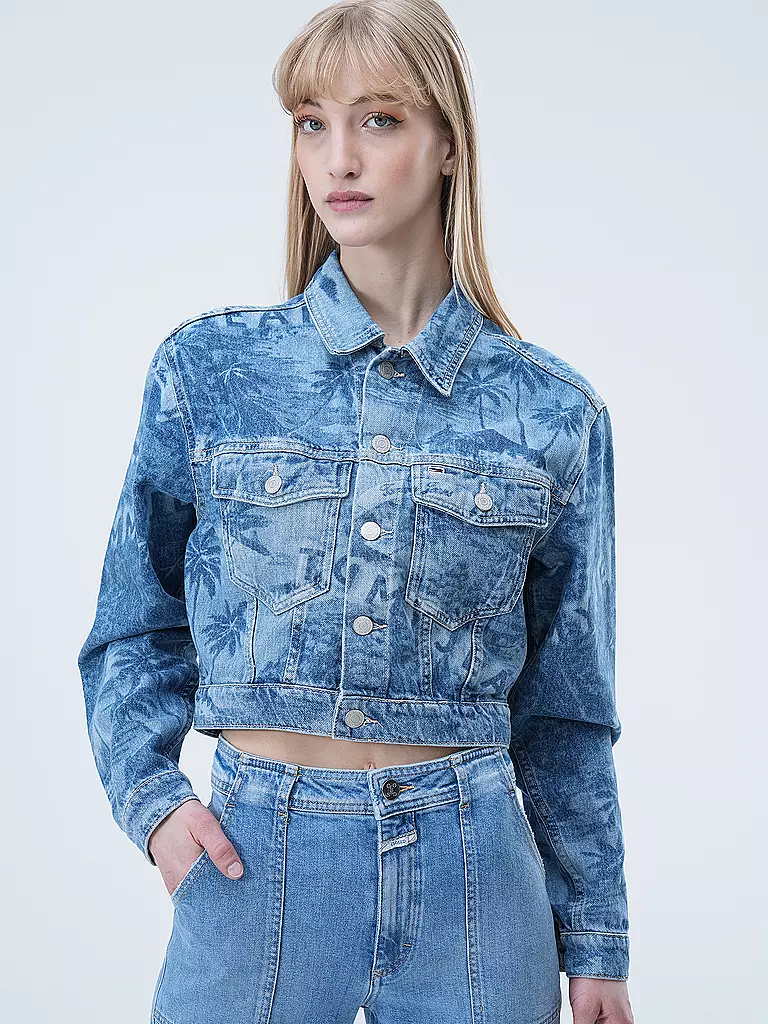TOMMY JEANS Jeansjacke CLAIRE  blau