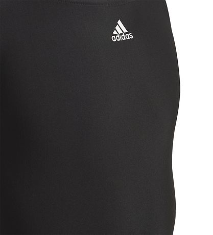 adidas Performance Bådedragt - 3S Swimsuit - Sort/Hvid