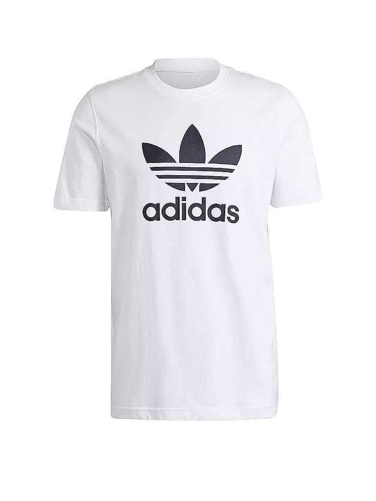 ADIDAS ORIGINALS T-Shirt TREFOIL  weiss