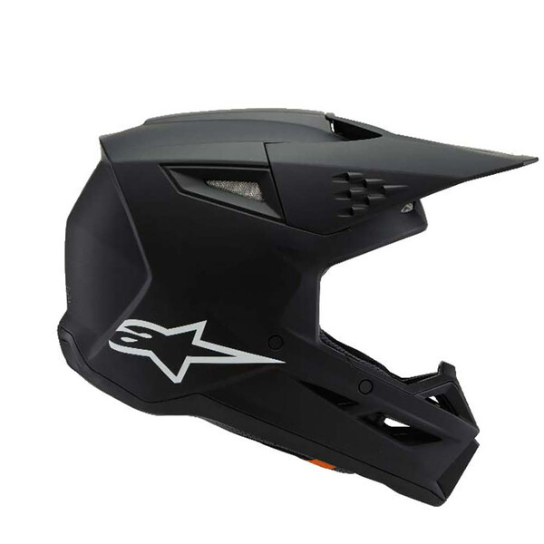 Alpinestars - Casque enfant Youth S-M3 Solid Noir Mat