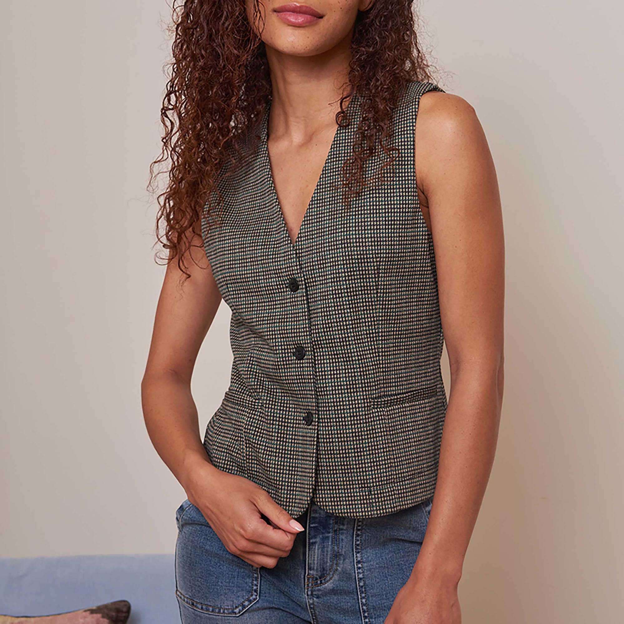 Gilet Femme multicolore