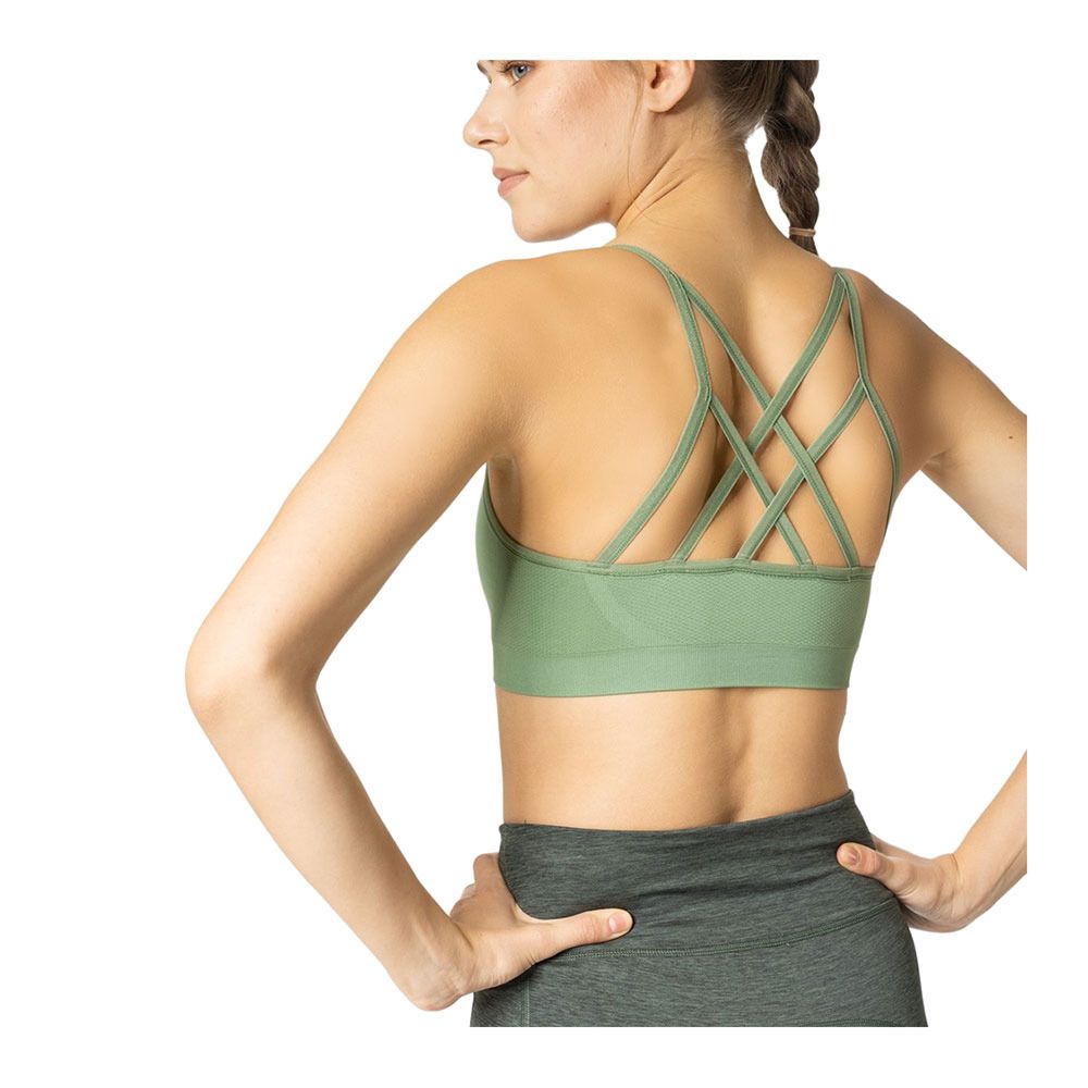 Odlo SEAMLESS SOFT - Brassière Femme loden frost - grey melange