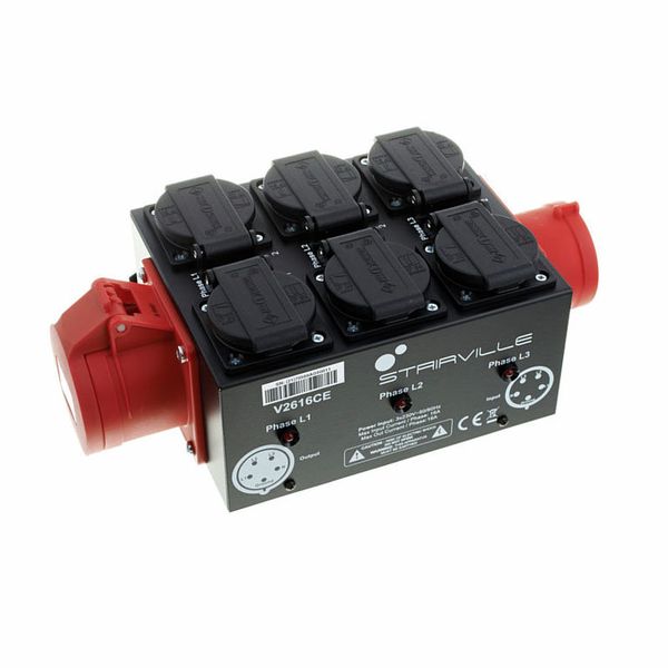Stairville CEE Split Box V2616BE CE