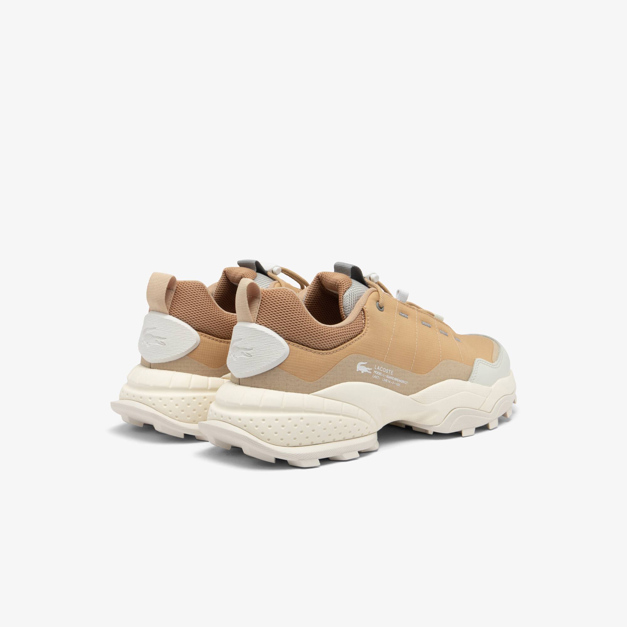 Sneaker Outdoor L-Guard Breaker CT homme en nylon ripstop Outdoor - Beige - Lacoste - Homme