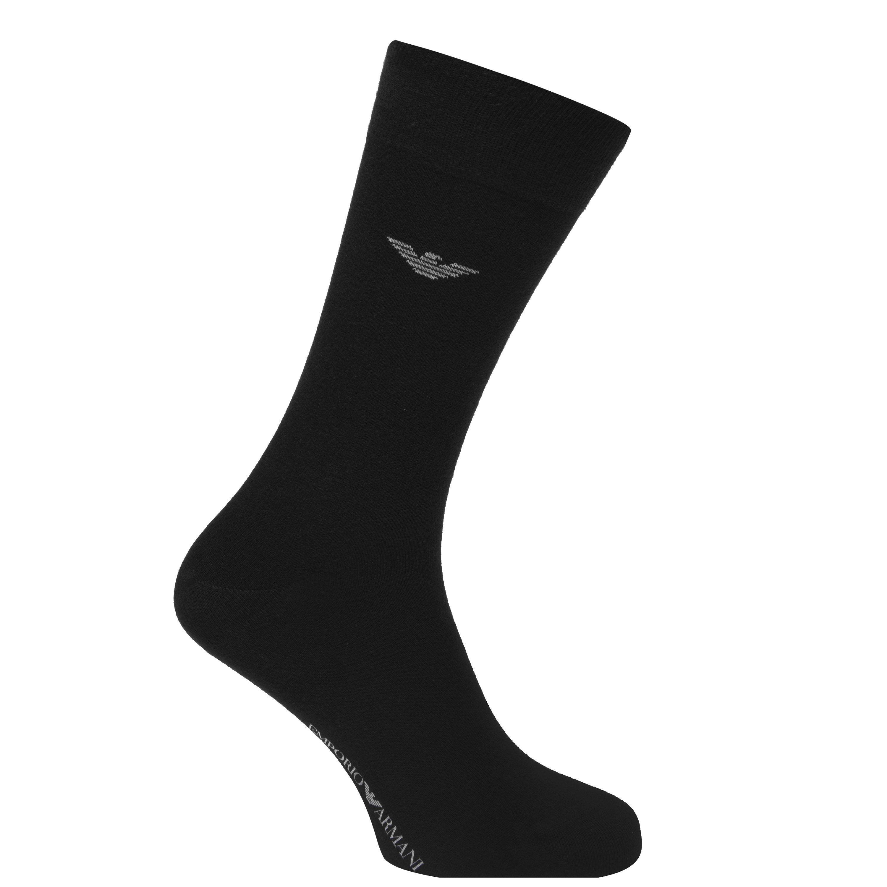 Emporio Armani 2 Pack Cotton Socks