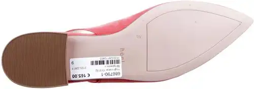 Hogl oranje 10 0112 - maat 8.5 slingback oranje - maat 8.5 Calandschoen