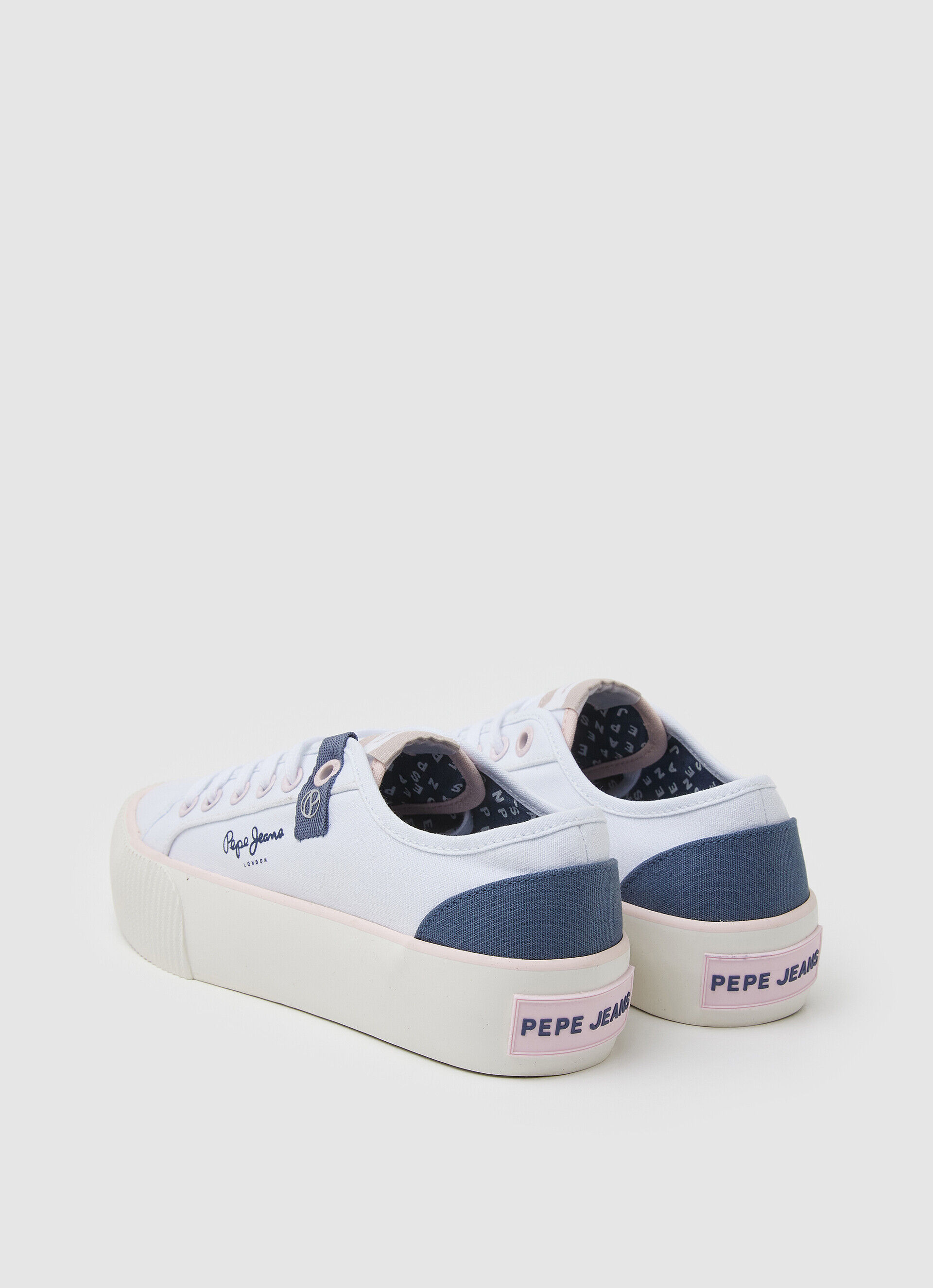 Sapatos plataforma Ottis Sun - brancos