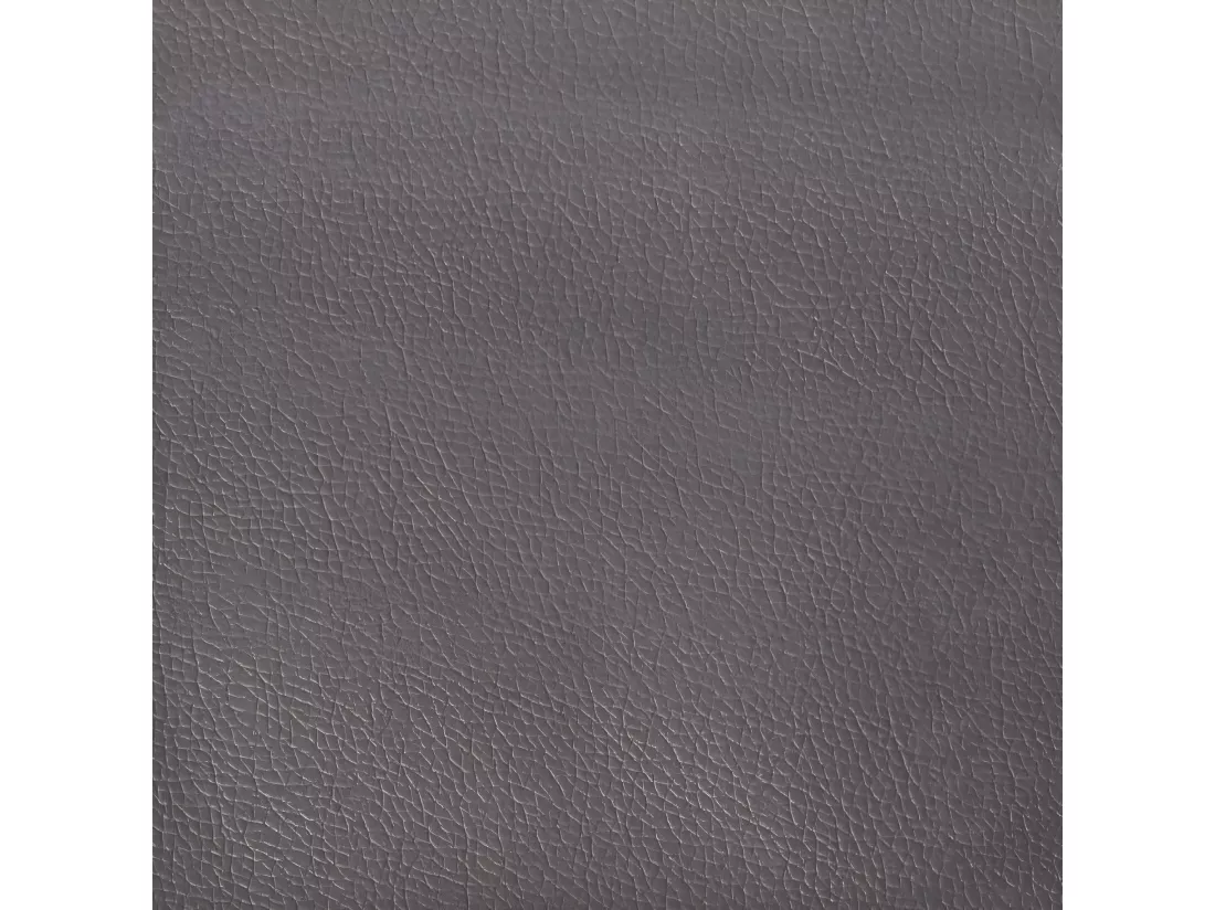 Canapé à 3 places Gris 180 cm Similicuir