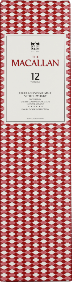 THE MACALLAN 12 YEARS DOUBLE CASK 70CL