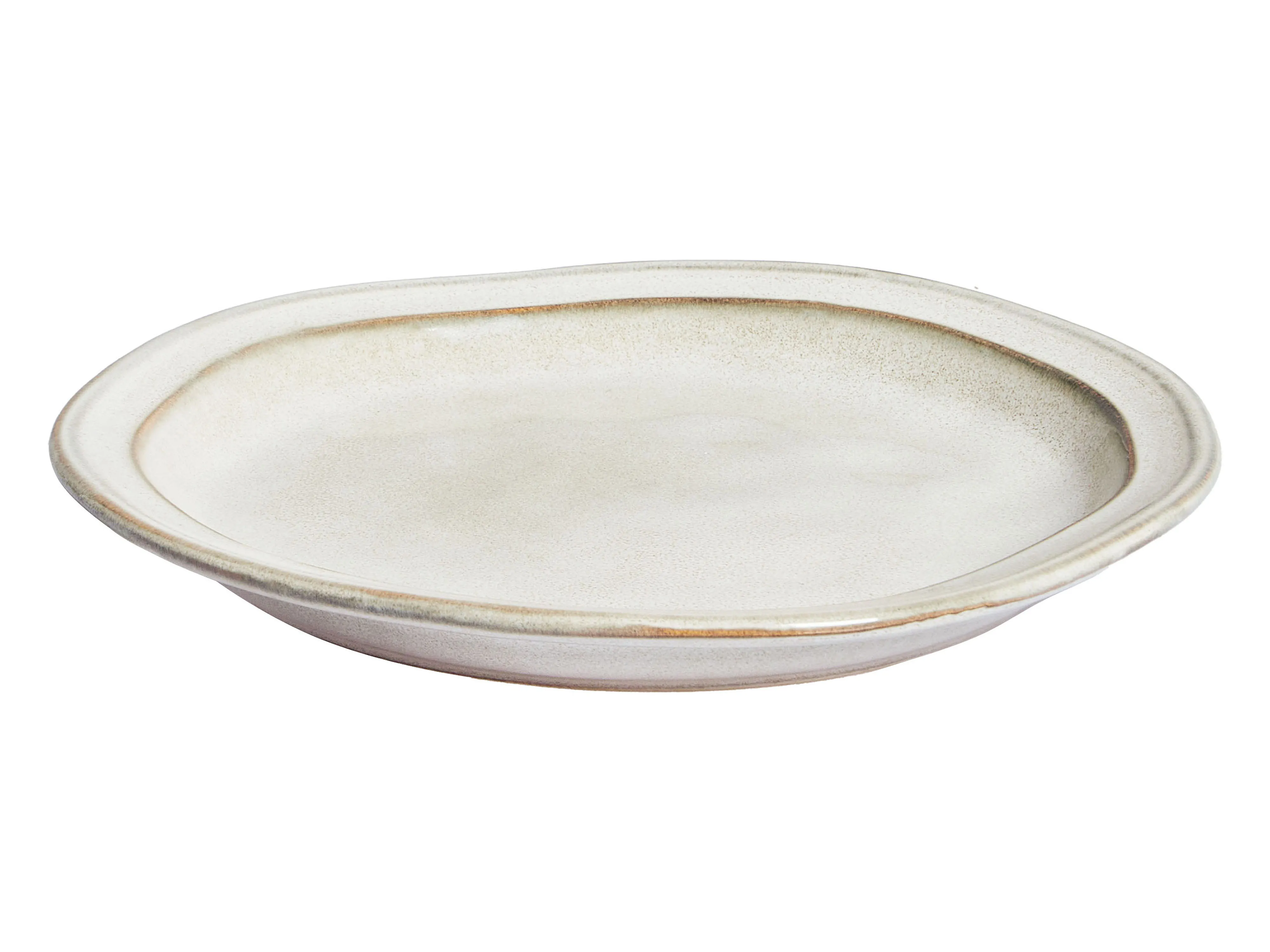 12-delige serviesset CHIVES Steengoed Lichtbeige