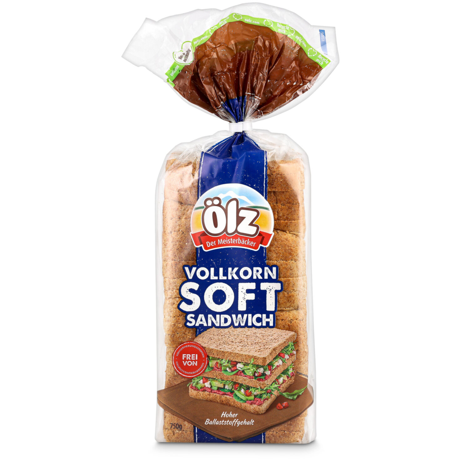Ölz Vollkorn Sandwich Toast Soft